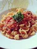 Pasta a la italiana con carne