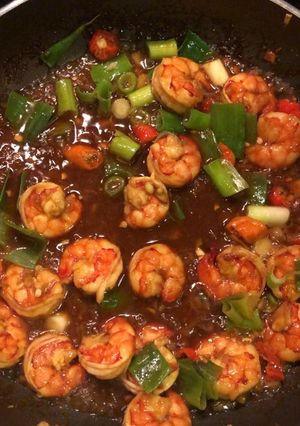 Foto resep Udang Saus Madu