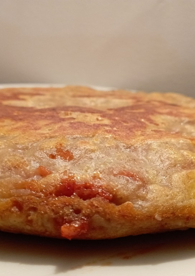 Una foto de Torta de banano en sartén. La receta más Deliciosa!