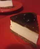 Tarta de Queso y Uvas con Vino Dulce
