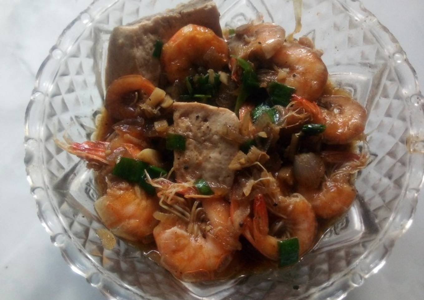 Udang Teriyaki simple