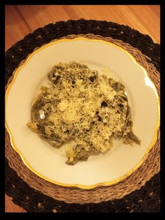 Una foto de Tallarines al Pesto con Salsa de Brócoli y Crema. 🥦