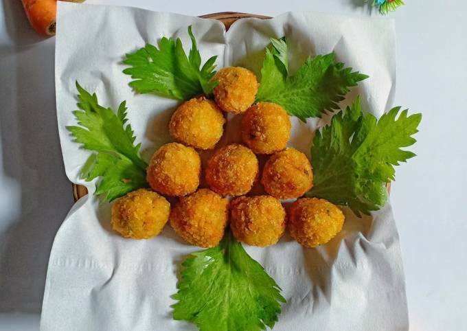 Resep Bola-Bola Nugget Ayam Sayur, Lezat