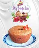 Budín de dulce de leche, coco y miel
