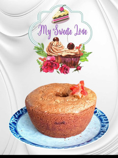 Una foto de Budín de dulce de leche, coco y miel