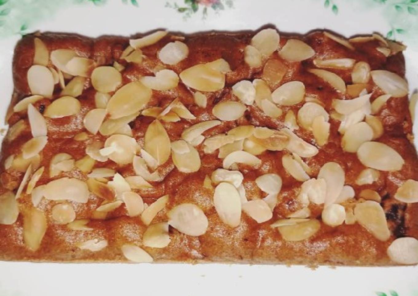 Cake, kue atau brownies pisang kurma almond gluten free