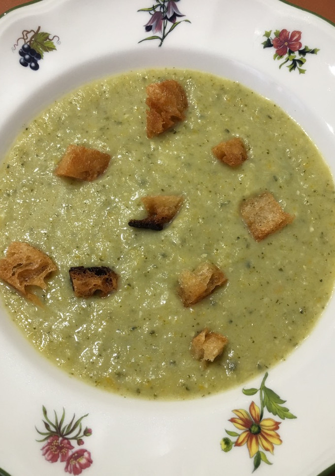 Una foto de Puré de verduras