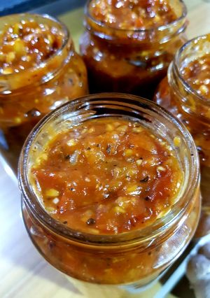 Foto resep Saus Pizza - Tomato Paste homemade