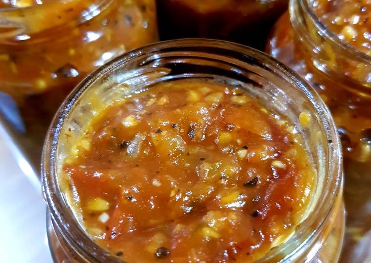 Saus Pizza - Tomato Paste homemade