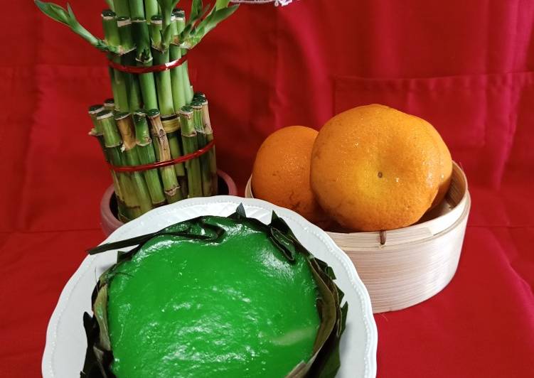 Bumbu mengolah Kue Keranjang Coco Pandan Anti Gagal