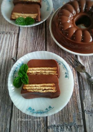 Foto resep Puding Marie Coklat
