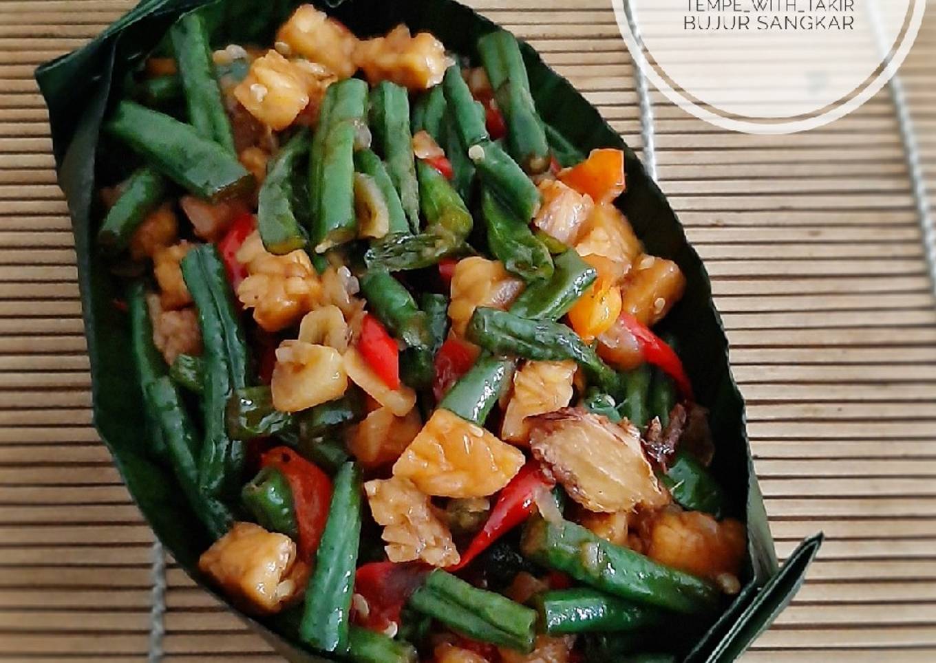 276. Tumis Kacang panjang Tempe