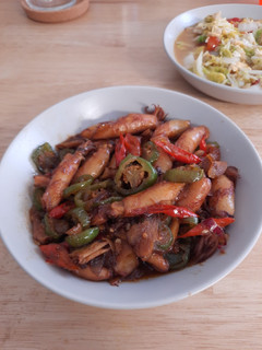 Foto resep ✅️ Tumis Cumi Asin Cabe Ijo