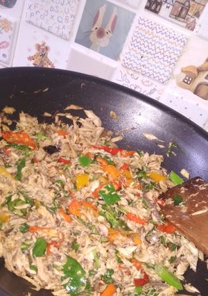 Foto resep Tumis tongkol suwir kemangi