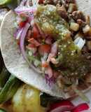 Tacos de bistec con papas