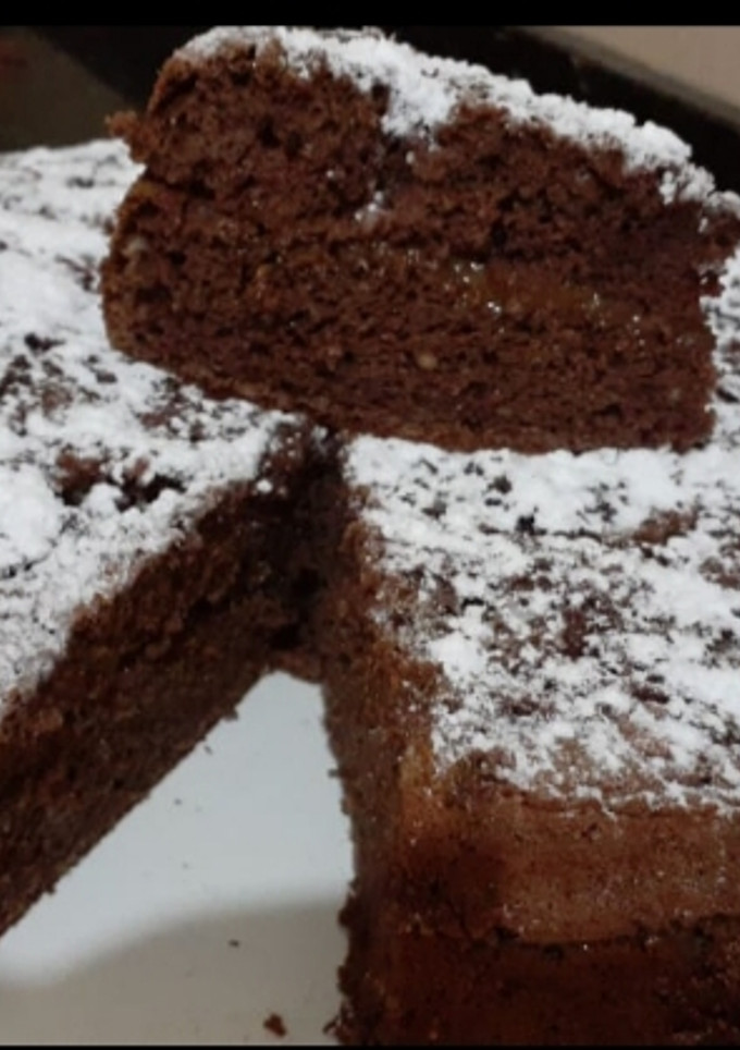 Una foto de Bizcochuelo de chocolate casero