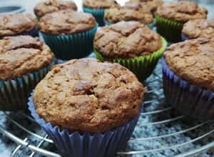 Una foto de Muffins de Plátano Saludables