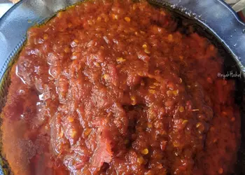 Gampangnya Memasak Sambal Tomat Gurih Mantul