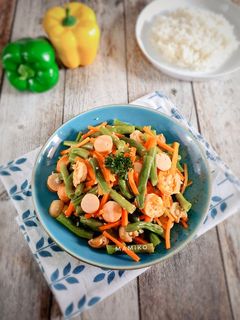 Foto resep Tumis Wortel Buncis