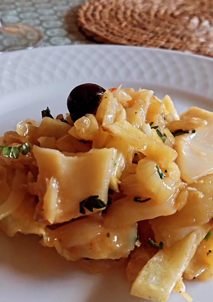 Foto de Bacalhau à cebolada
