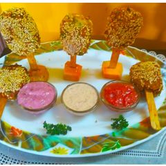 A picture of SOYA COCKTAIL kebabs.