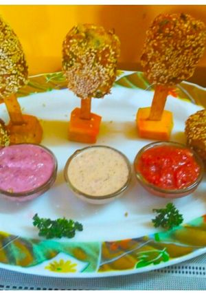 A picture of SOYA COCKTAIL kebabs.