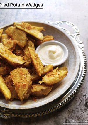 Foto resep Frozen Potato Wedges