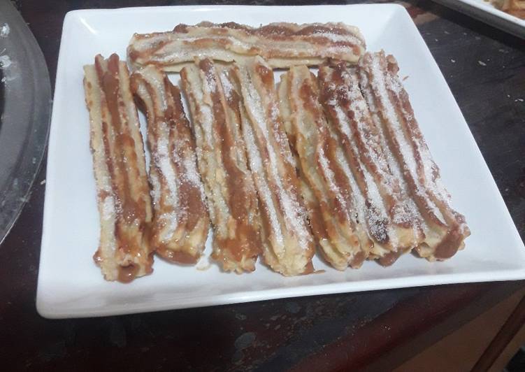 Churros rellenos