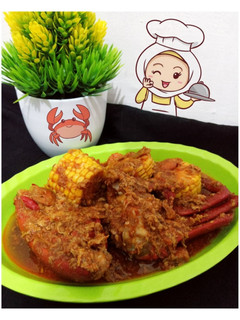 Foto resep Kepiting udah saus padang simple