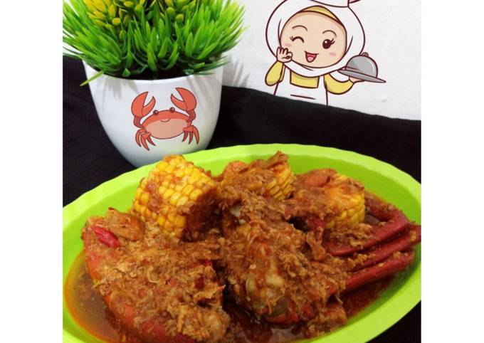 Resep Kepiting udah saus padang simple, Sempurna