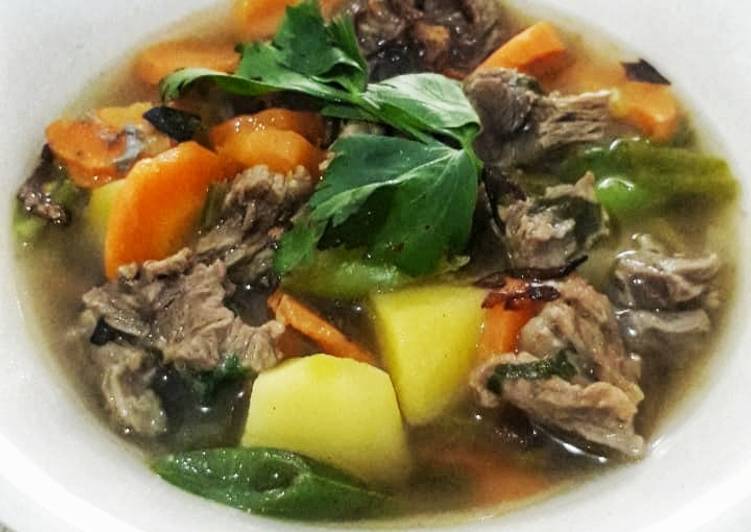 Cara Gampang Menyiapkan Sop Daging Sapi khas Minang, Bikin Ngiler