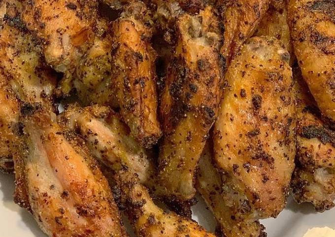 Fried lemon pepper cHicken Recipe by Amna Faisal - Cookpad