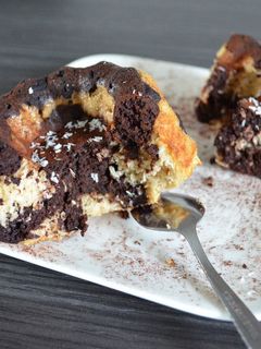 Une photo de Marbré individuel cacao/coco