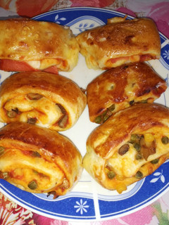 Mini pizza recept fotója