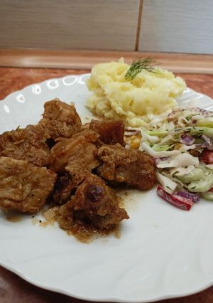 Zdjęcie przepisu Boczek W Sosie Sojowym Idealny Na Obiad 🥩.