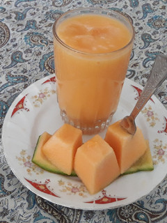 عکسی از دستور طالبی بستنی