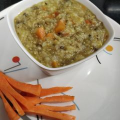 A picture of Carrot daliya.
