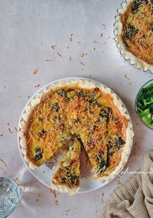Foto resep Spinach Quiche tepung Mocaf