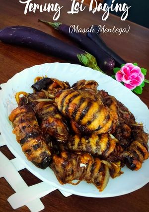 Foto resep Terung Isi daging Masak Mentega