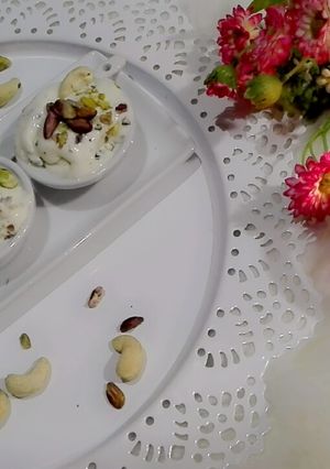 صورة لوصفة بوظه عربيه بنكهة المستكه