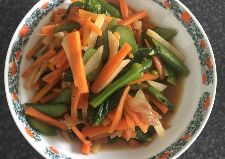 Easiest Way to Prepare Favorite Colorful vege