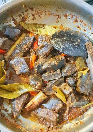 Foto resep Hati Sapi Pedas Manis
