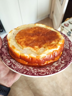 Una foto de Tarta de queso fit alta en proteínas y baja en calorías