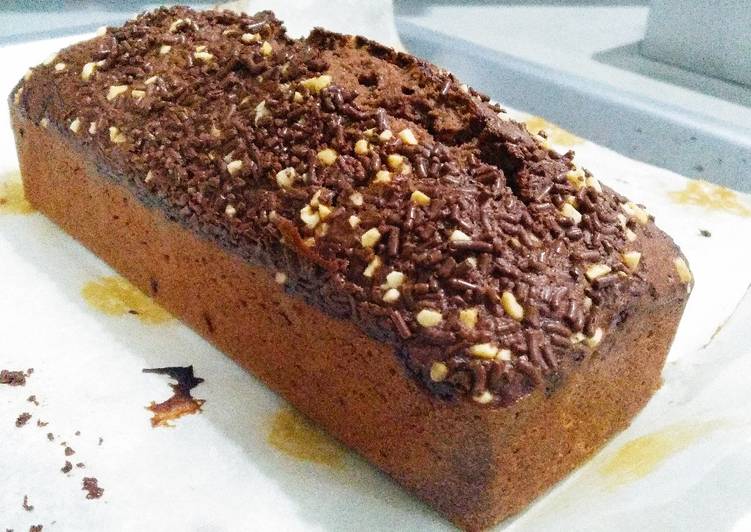 dari awal hingga akhir Membuat Choco Banana Cake Anti Gagal