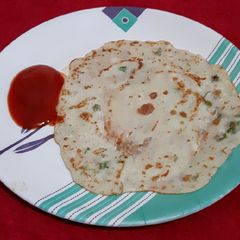 Moongdaal dosa/ pesarittu (my style) A picture of Moongdaal dosa/ pesarittu (my style).