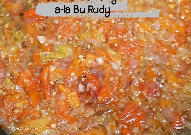 Resep: Sambal Bawang a-la bu Rudy yang Lezat