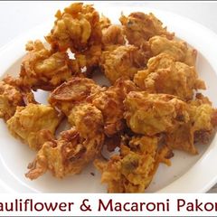 A picture of Cauliflower & Macaroni Pakora.