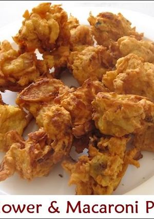 A picture of Cauliflower & Macaroni Pakora.