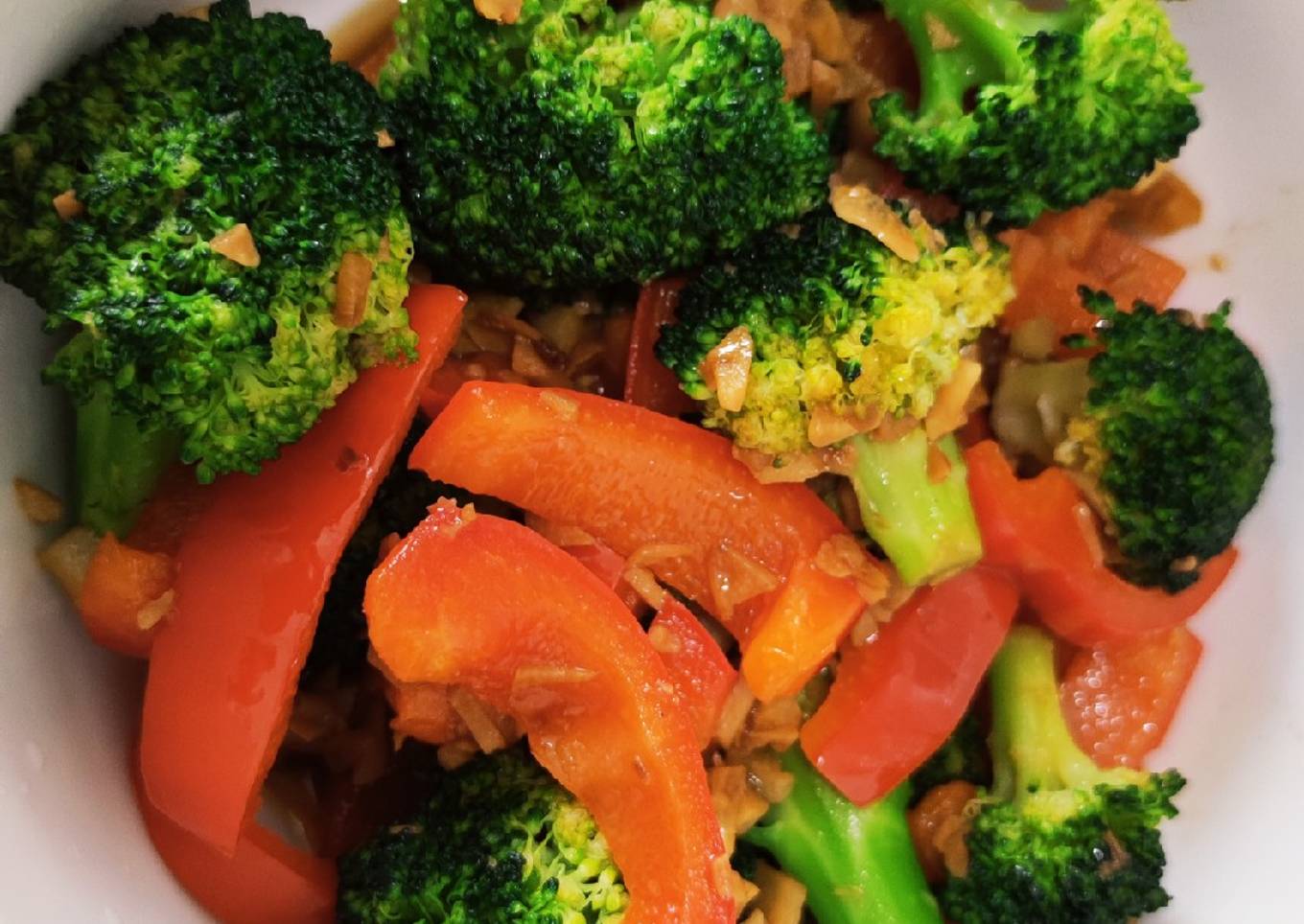 Garlic broccoli