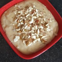 A picture of Aata Halwa.